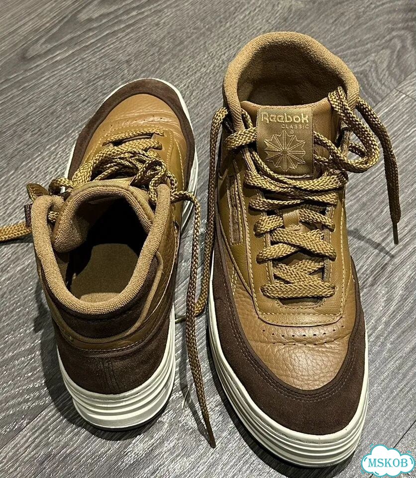 Кроссовки Reebok Club C Double Geo Mid, 41 размер фото 4