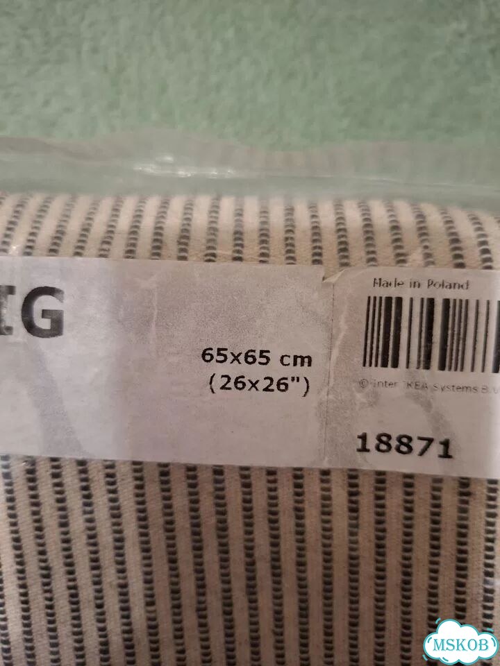 Наволочка икеа 65х65 см фото 8