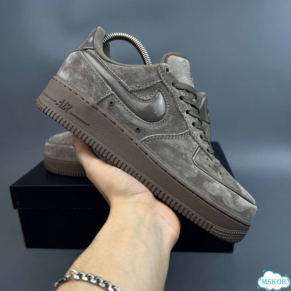 Nike Air Force 1 Brown фото 2