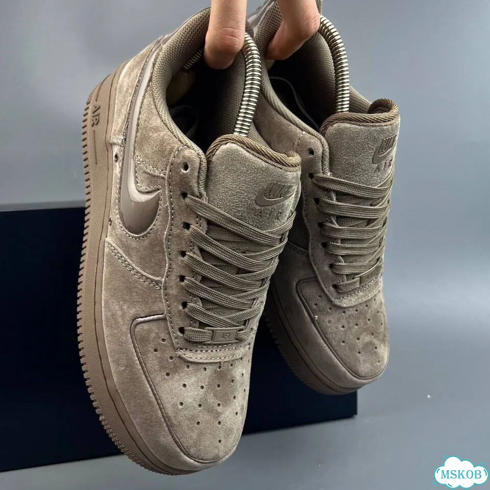 Nike Air Force 1 Brown фото 3