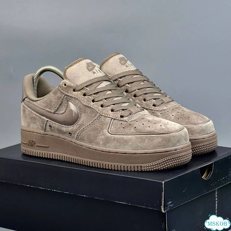 Nike Air Force 1 Brown фото 4