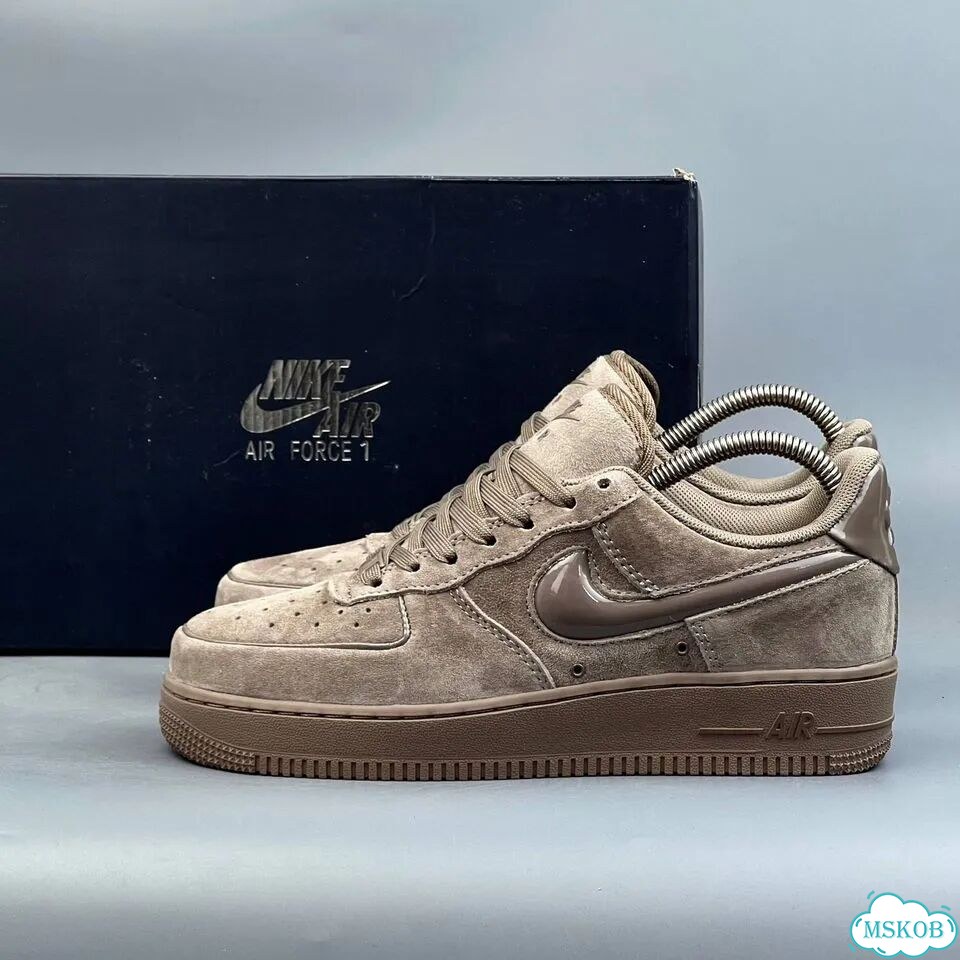 Nike Air Force 1 Brown фото 5