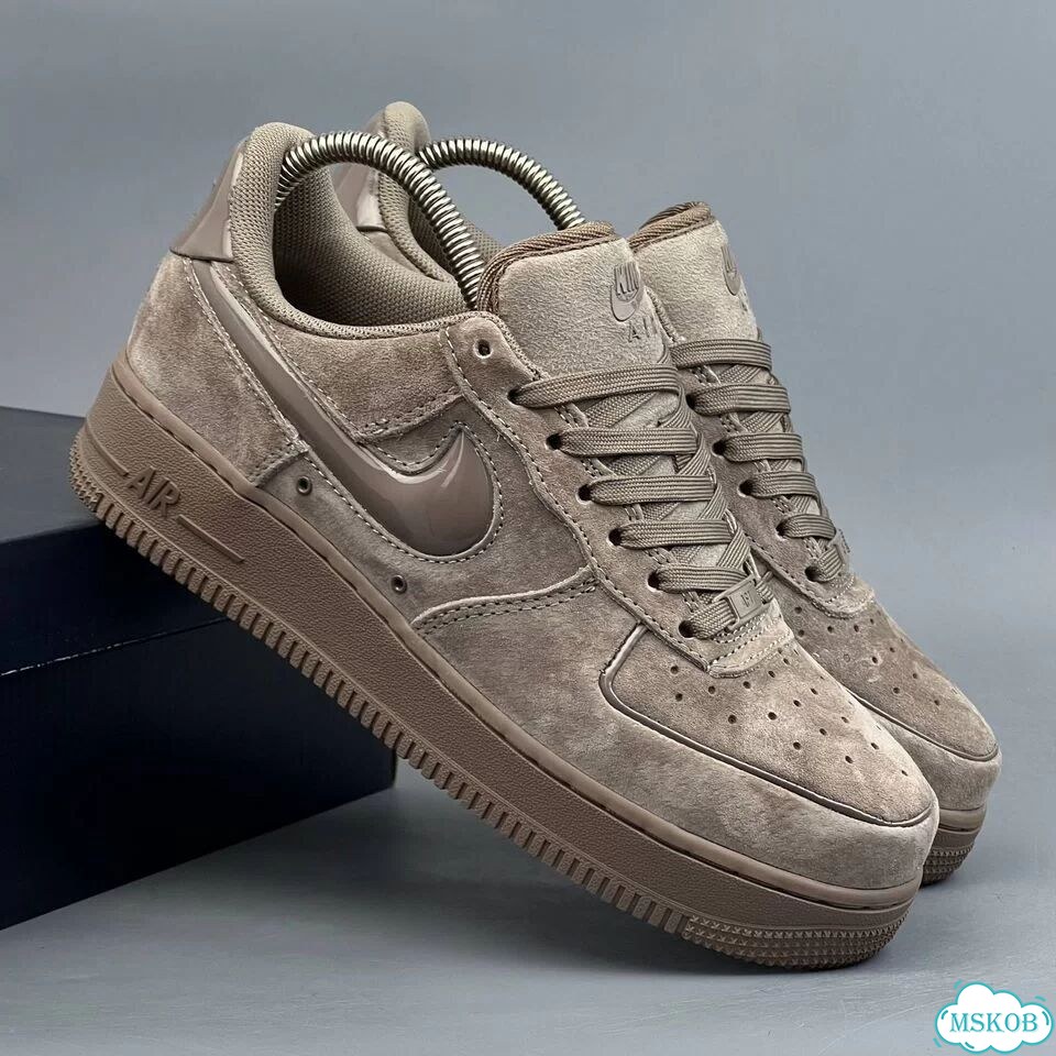 Nike Air Force 1 Brown фото 6
