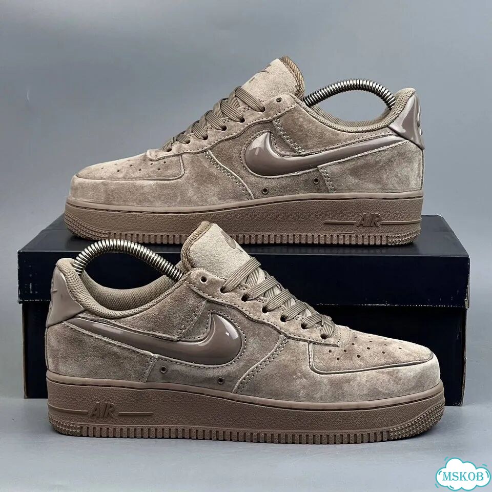 Nike Air Force 1 Brown фото 8