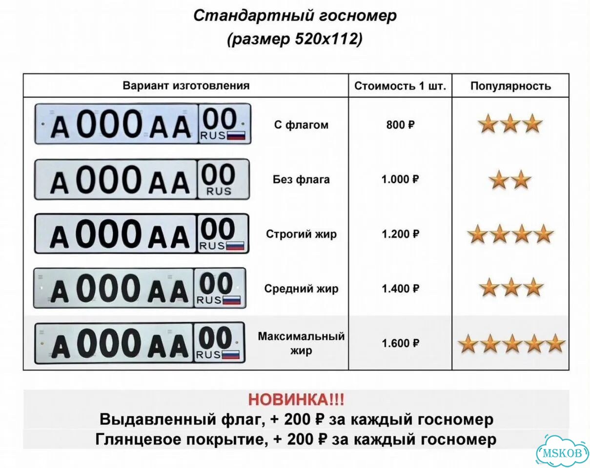 Изготовление дубликат гос номеров фото 2