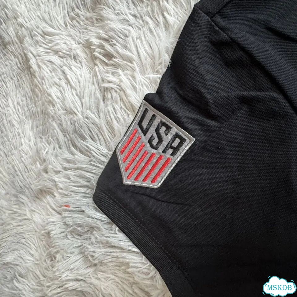 Поло USA Olympic Under Armour type, чёрное фото 6
