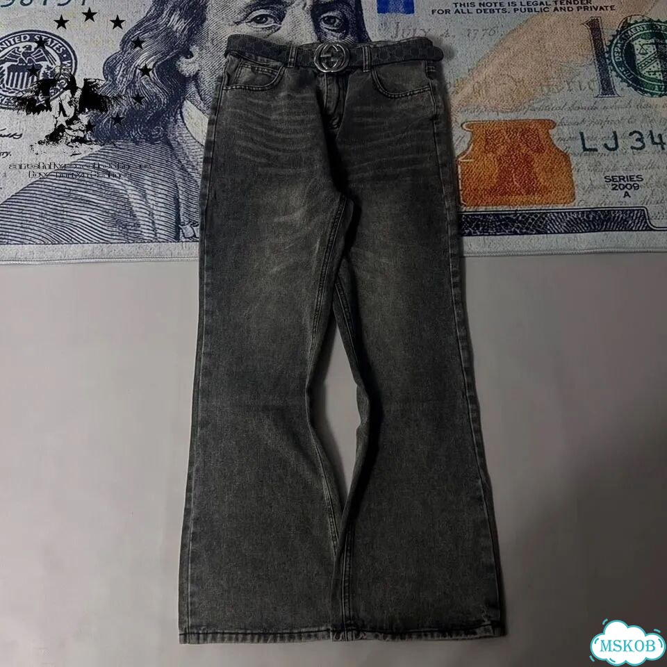 Джинсы flared bootcut balenciaga jeans фото 1