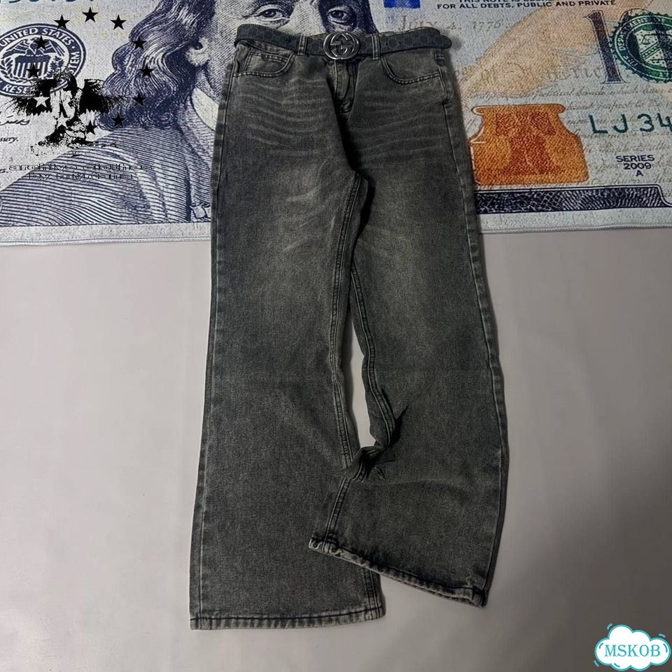 Джинсы flared bootcut balenciaga jeans фото 4