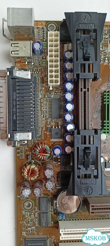 Материнская плата asus P2B-F (Slot 1, нюанс) фото 2
