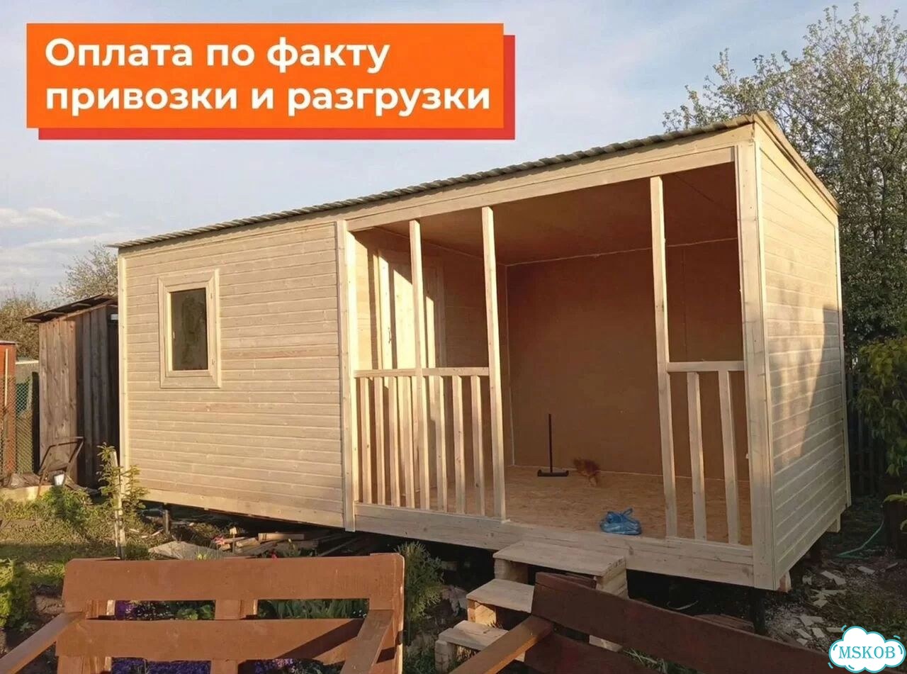 Бытовка с крышей металл фото 7
