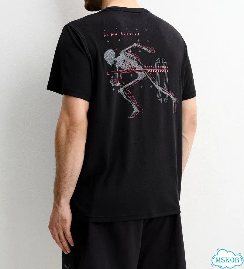 Футболка оригинал Puma M Run Illustration Graphic фото 3