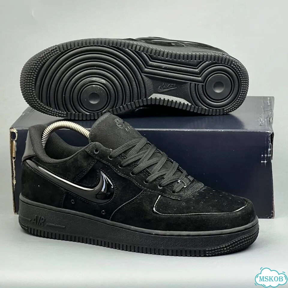 Nike Air Force 1 Black фото 1