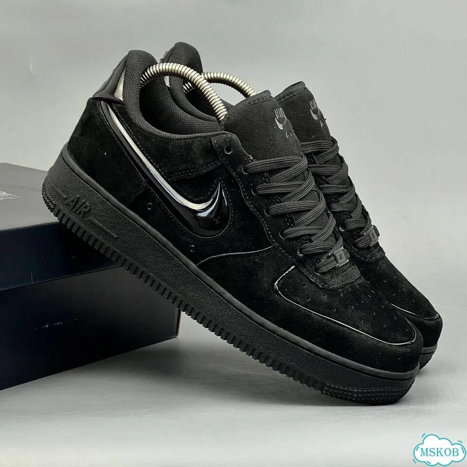 Nike Air Force 1 Black фото 4