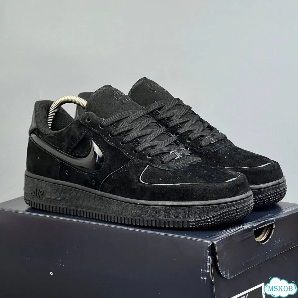 Nike Air Force 1 Black фото 5