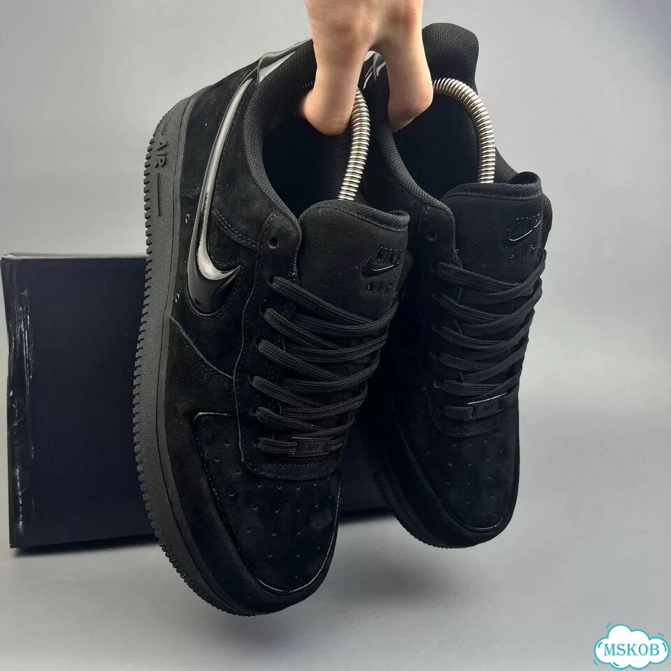 Nike Air Force 1 Black фото 7