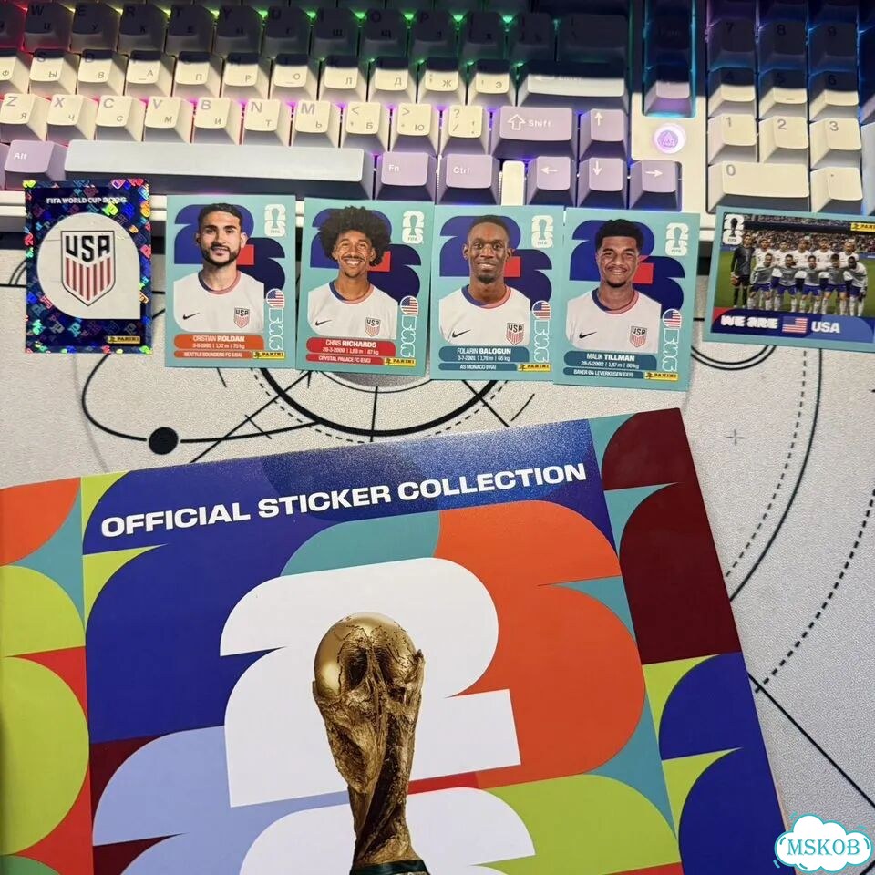 Наклейки Panini США FIFA World Cup 2026 фото 1
