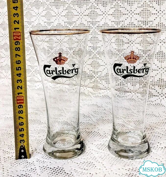 Пивной бокал Carlsberg фото 2