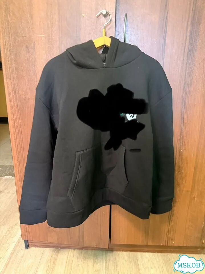 Gutta 'bread rush' black hoodie drop, 2024 фото 1