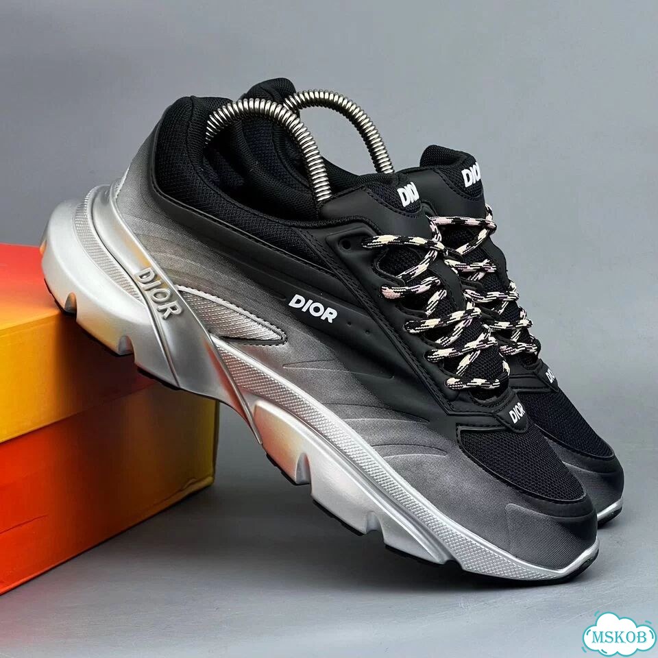 Dior B44 Blade Black Silver фото 4
