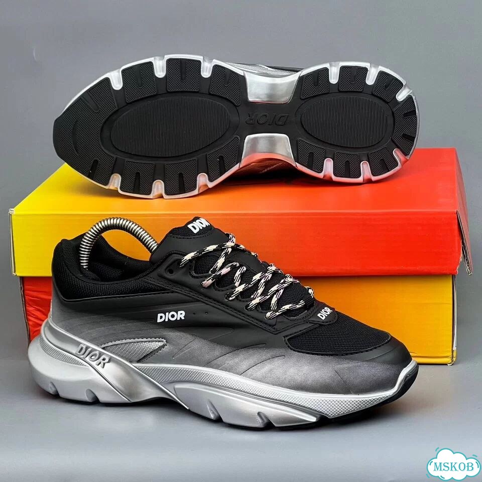 Dior B44 Blade Black Silver фото 5