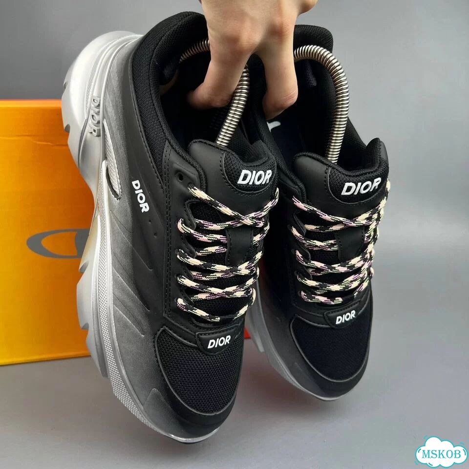 Dior B44 Blade Black Silver фото 7