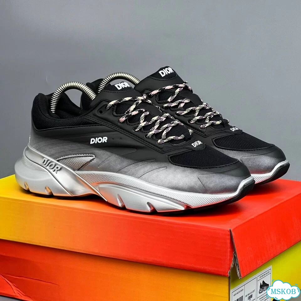 Dior B44 Blade Black Silver фото 8