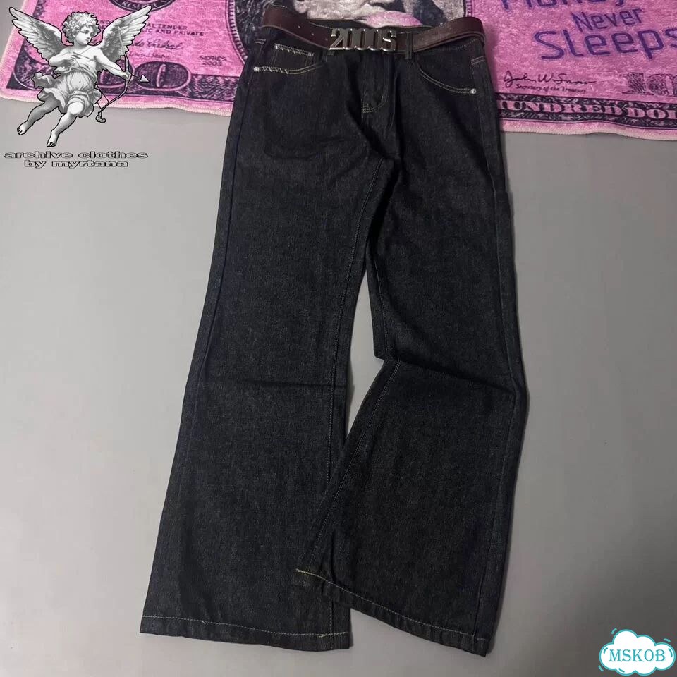 Джинсы indie sleaze bootcut type archive фото 3