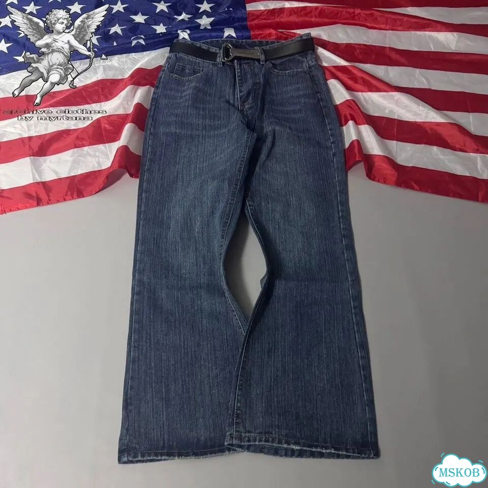 Джинсы клеш bootcut indie sleaze zara type jeans фото 1