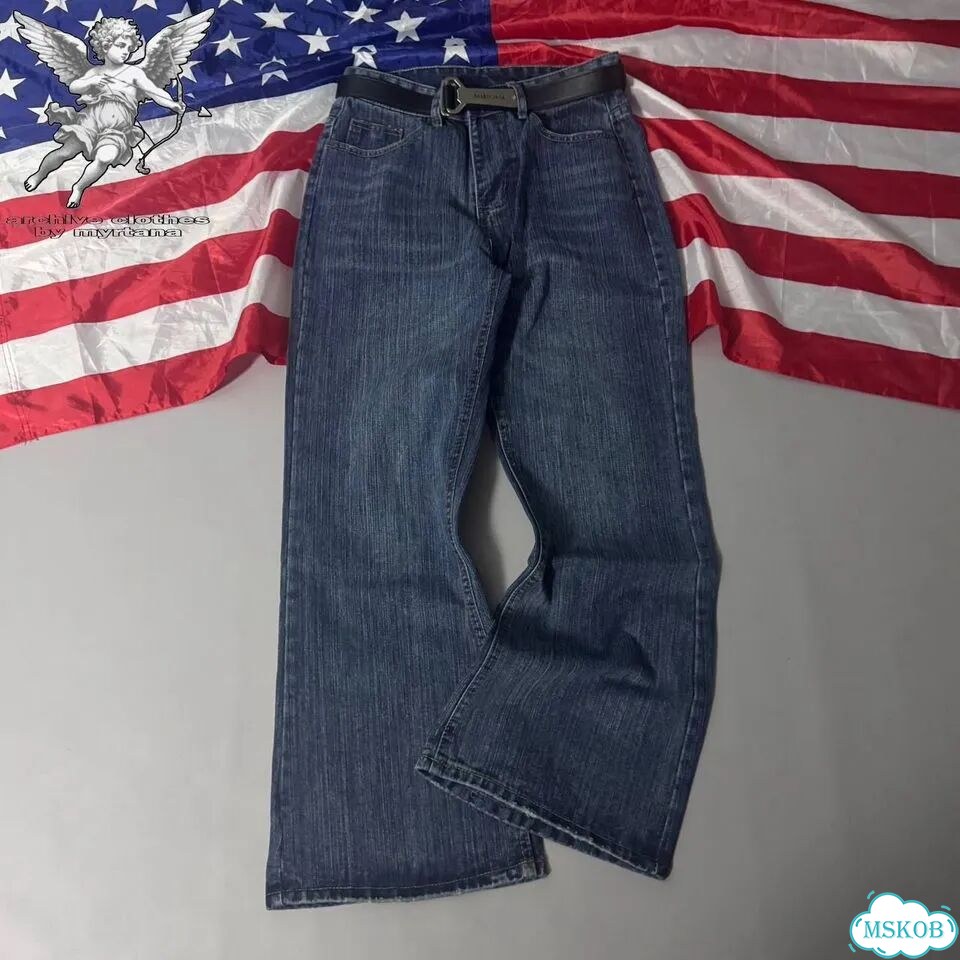 Джинсы клеш bootcut indie sleaze zara type jeans фото 2