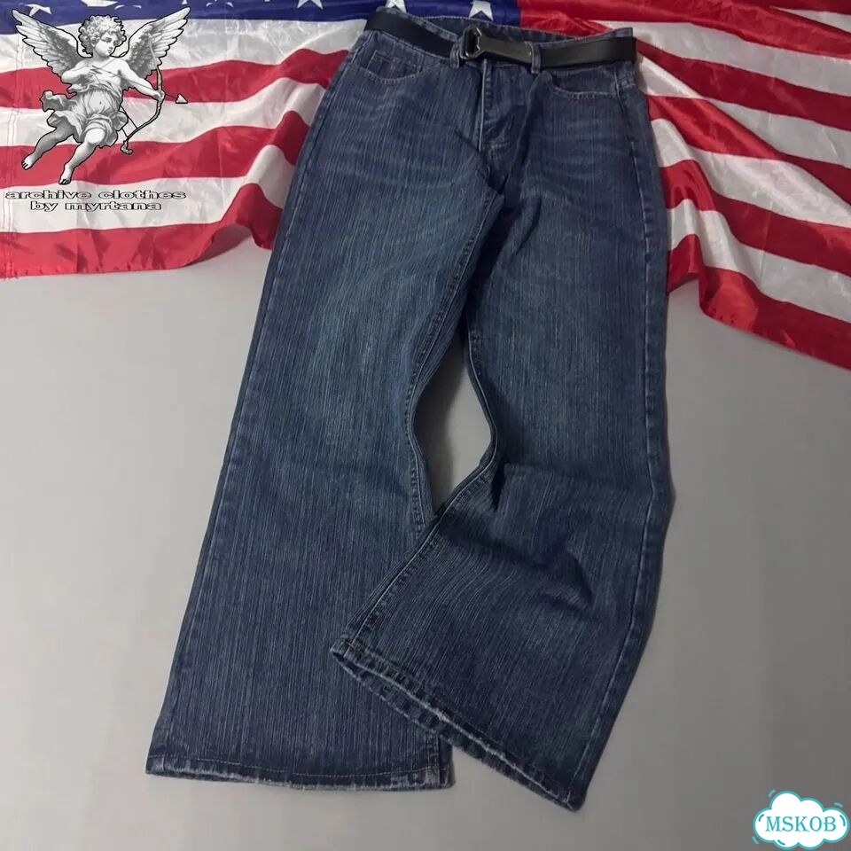 Джинсы клеш bootcut indie sleaze zara type jeans фото 3