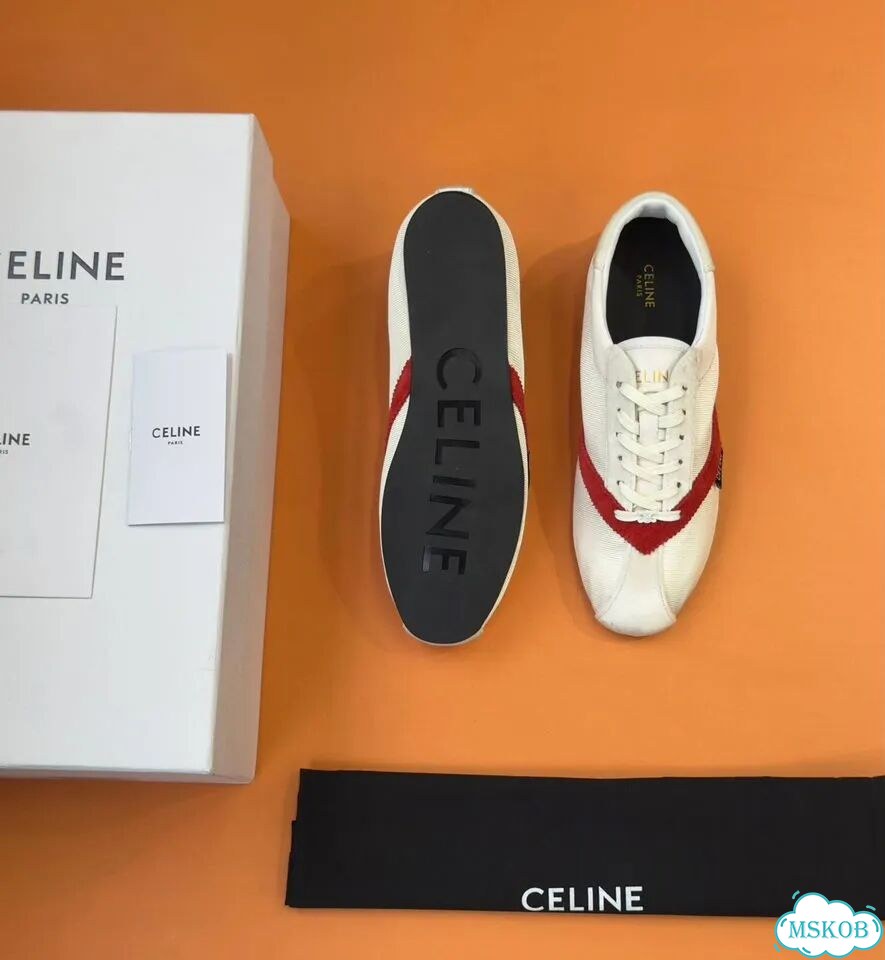 Кроссовки Celine flat suede lambskin фото 3