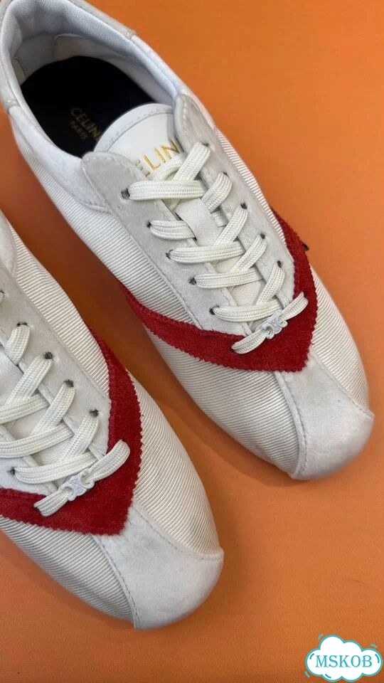 Кроссовки Celine flat suede lambskin фото 5