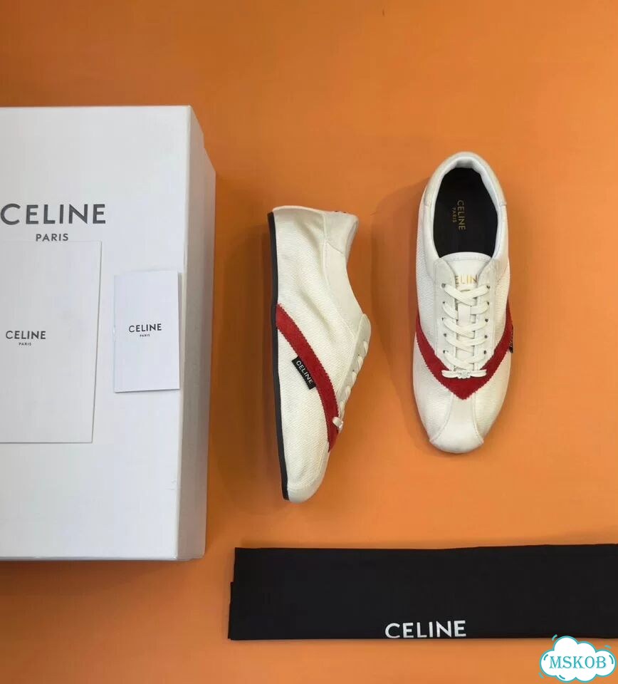 Кроссовки Celine flat suede lambskin фото 6