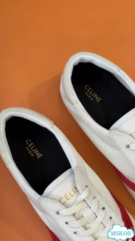 Кроссовки Celine flat suede lambskin фото 7