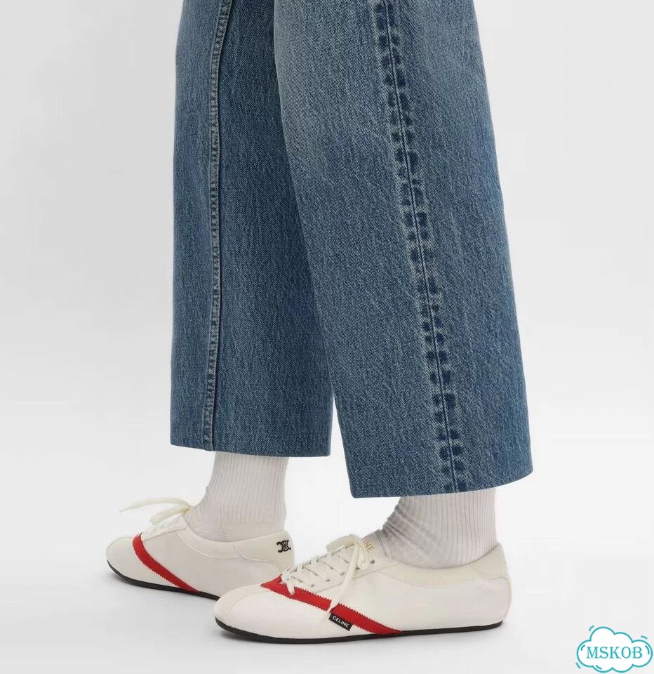 Кроссовки Celine flat suede lambskin фото 8