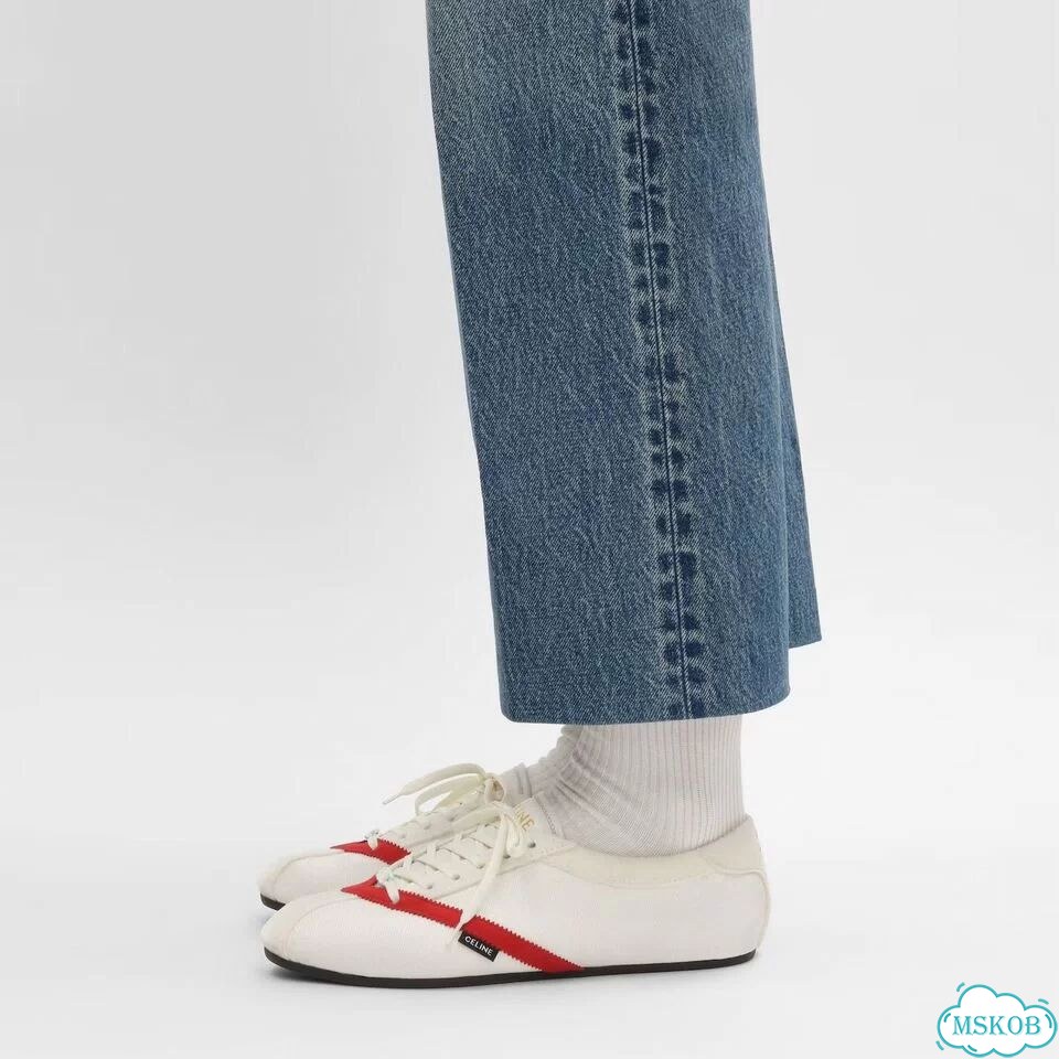 Кроссовки Celine flat suede lambskin фото 9