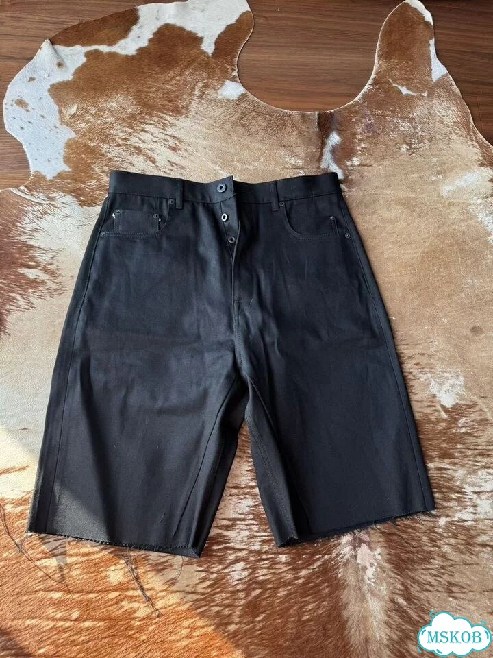 Rick owens drkshdw hollywood geth cutoffs шорты фото 2
