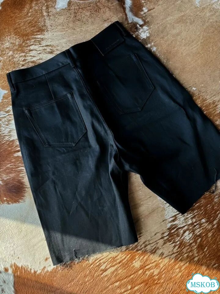 Rick owens drkshdw hollywood geth cutoffs шорты фото 3