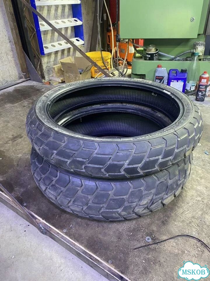 Комплект шин Pirelli MT60 120/70/18,180/55/17 фото 1