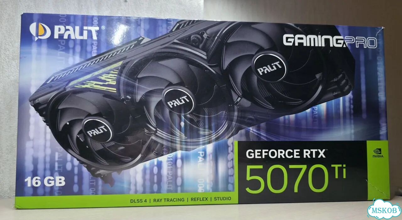 Nvidia RTX 5070 Ti Palit Gaming Pro фото 1