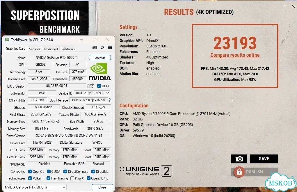 Nvidia RTX 5070 Ti Palit Gaming Pro фото 6