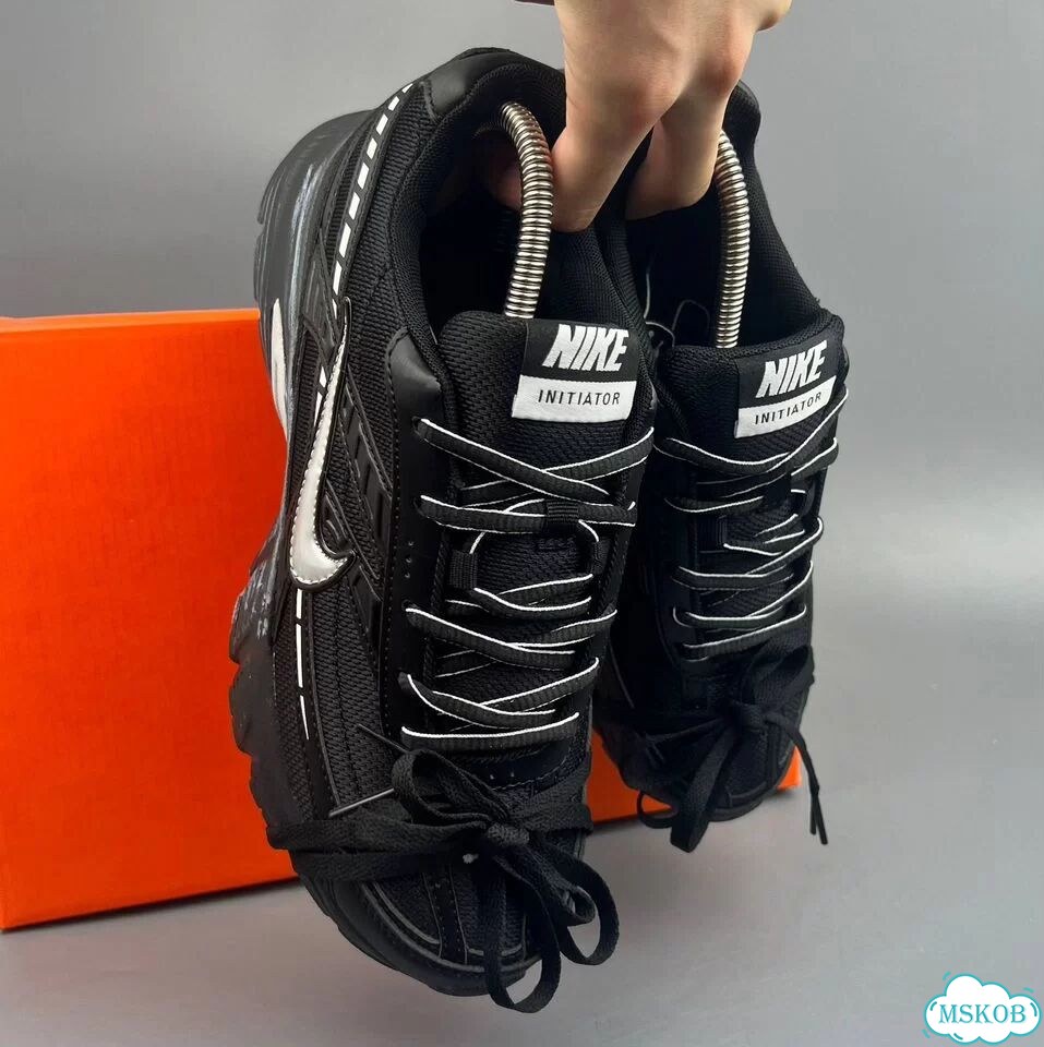 Nike Initiator Black White фото 2