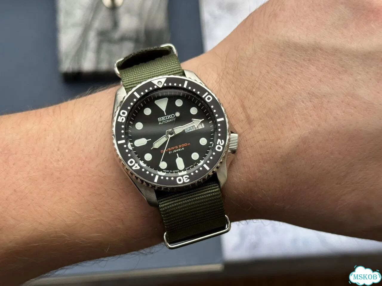 Seiko SKX007J1 фото 6