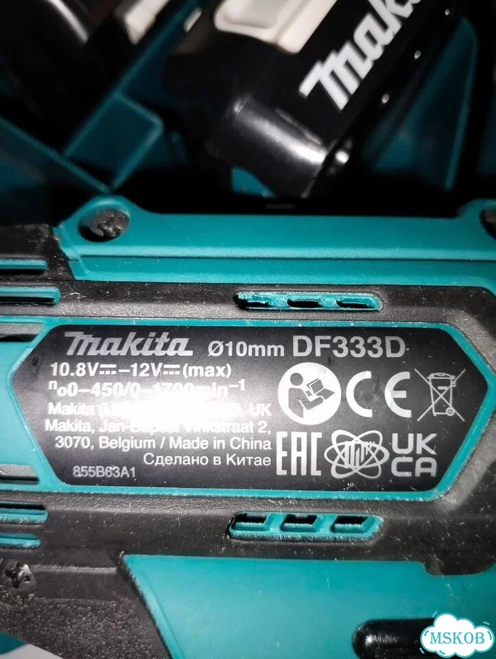 Шуруповерт makita df 333 фото 2