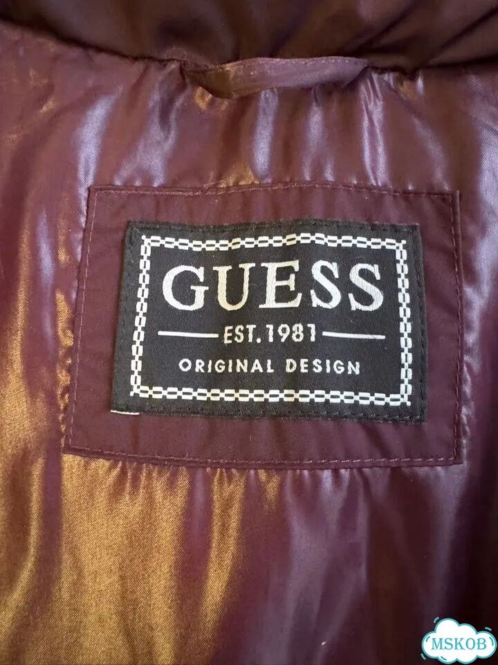 Пуховик guess женский S фото 5