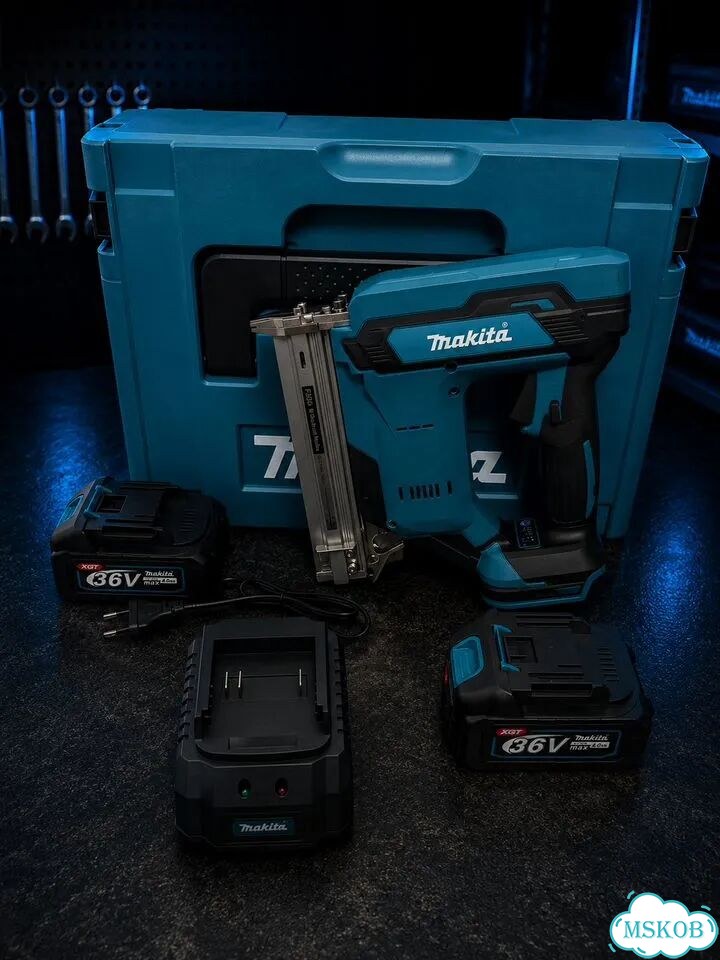 Нейлер Makita 36V + кейс + 2 АКБ фото 2