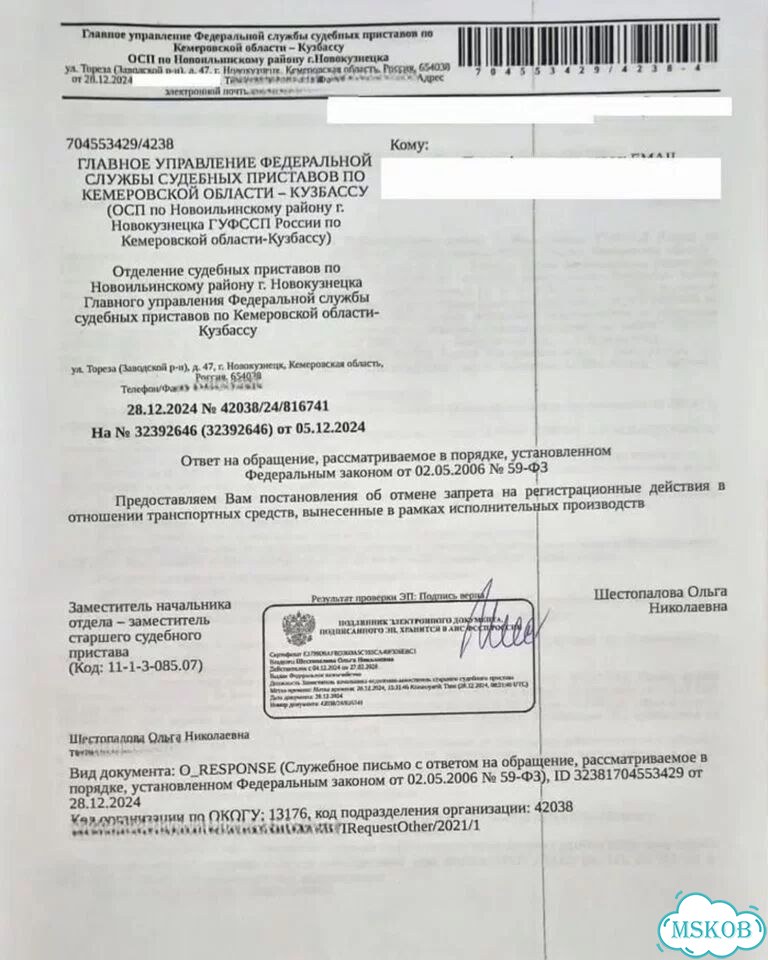 Снять арест/запрет фссп, залог. Банкротство фото 5