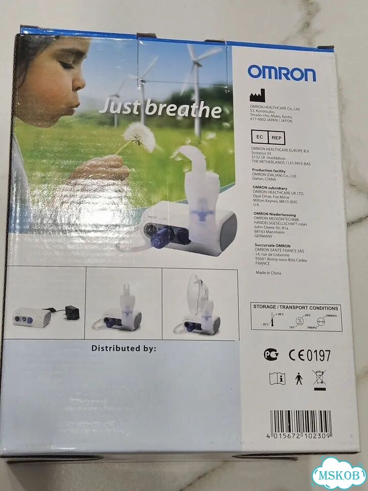 Ингалятор небулайзер omron NE-C30-E Elite (Новый) фото 2