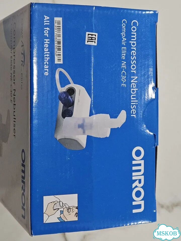 Ингалятор небулайзер omron NE-C30-E Elite (Новый) фото 3