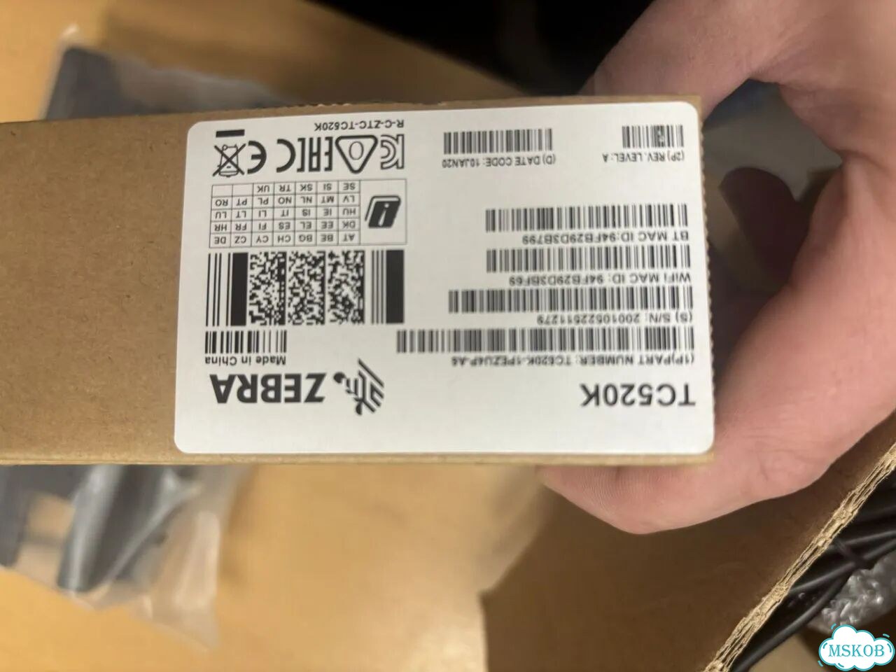 Zebra tc520k фото 4